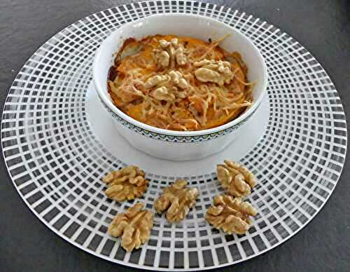 Gratin de butternut fromage et noix * –  Foodista challenge # 130