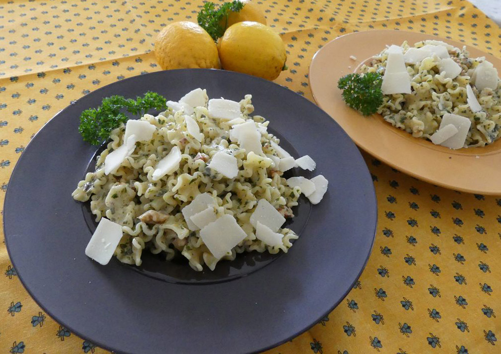 Mafalda aux noix et citron de Yotam Ottolenghi *
