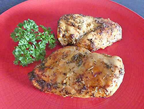 Blancs de poulets rôtis à l’Airfryer Ninja *