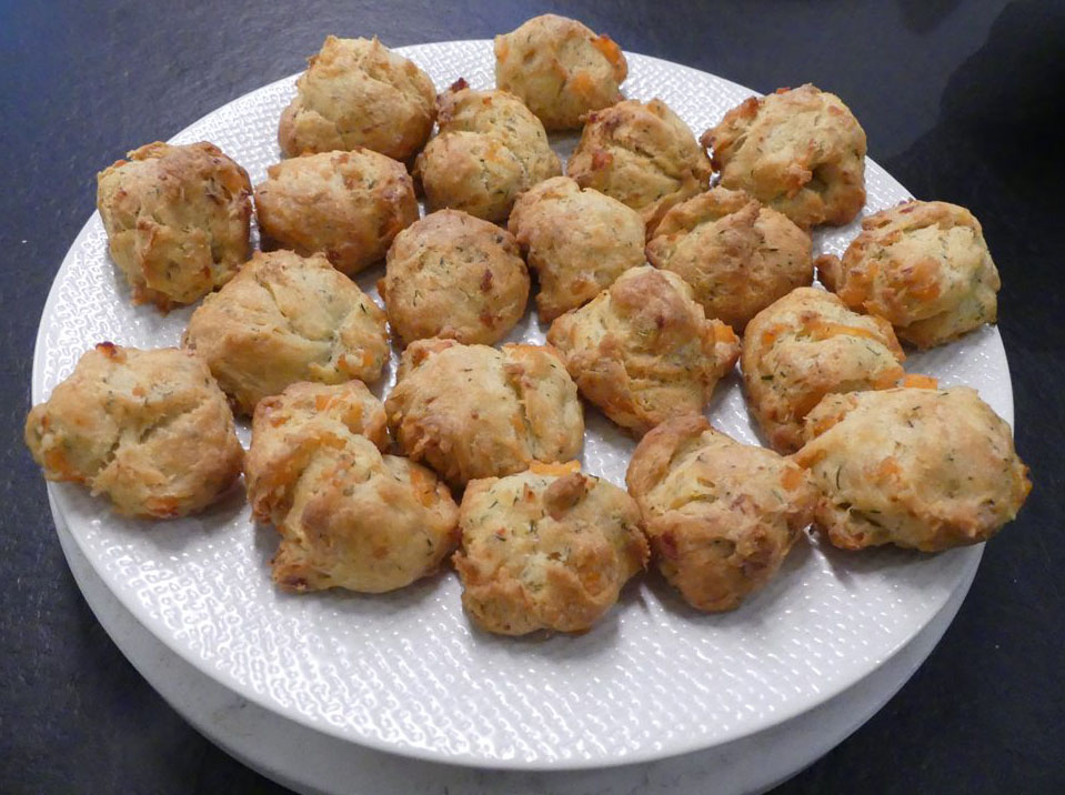 Cookies au saumon fumé *