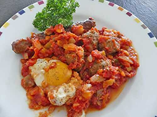 Chakchouka Tunisienne aux boulettes *