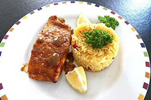 Saumon Teriyaki à l’Air Fryer Ninja *