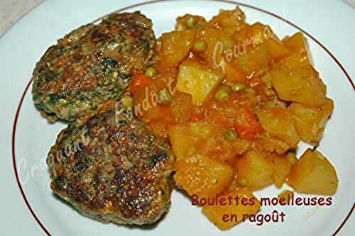 Boulettes moelleuses en ragoût *