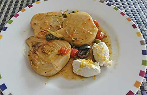 Fenouils aux câpres et aux olives du Chef Ottolenghi *