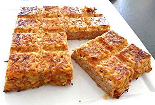Gâteau de coquillettes au jambon *