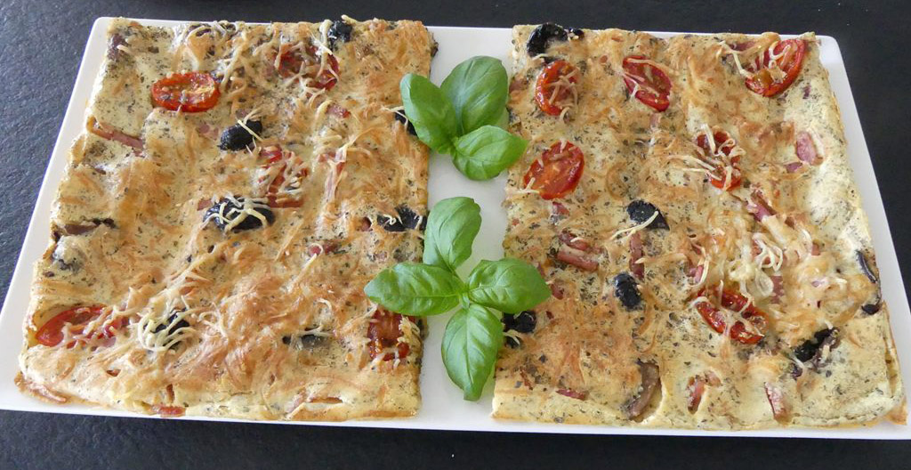 Pizza-crêpe au four *