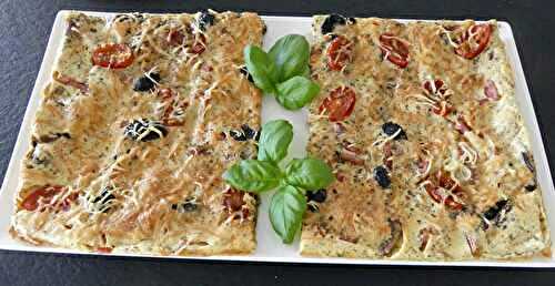 Pizza-crêpe au four *