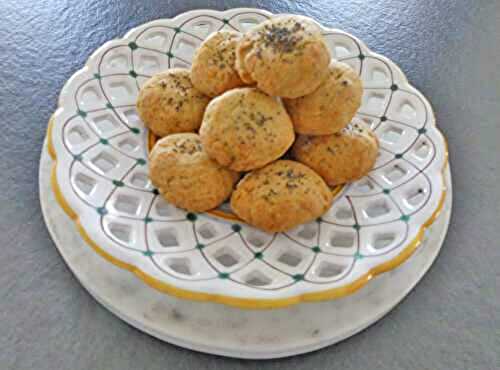 Cookies apéro moutarde et parmesan *