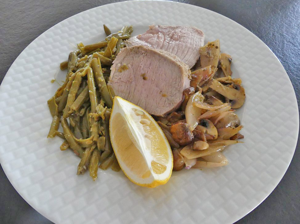 Rôti de veau au four *