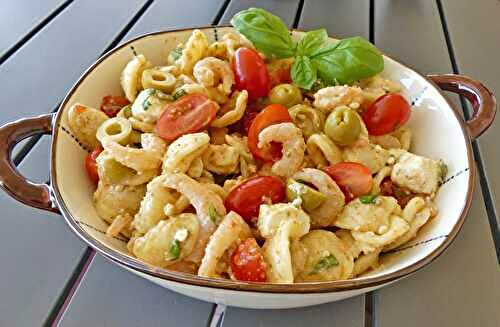 Salade d’orecchiette aux crevettes *