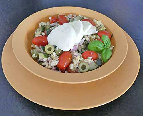 Salade de blé aux légumes et jambon *