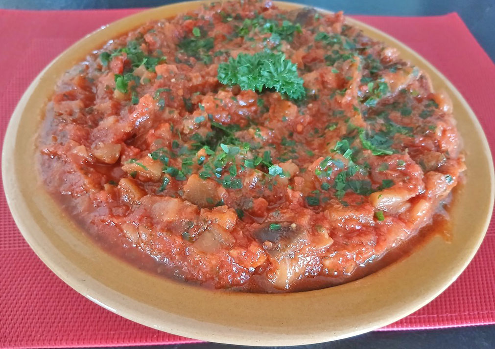 Zaalouk aux aubergines à la marocaine *