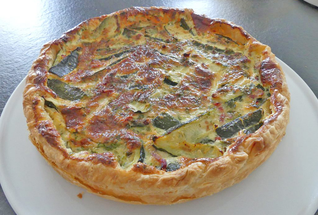 Tarte à la courgette *