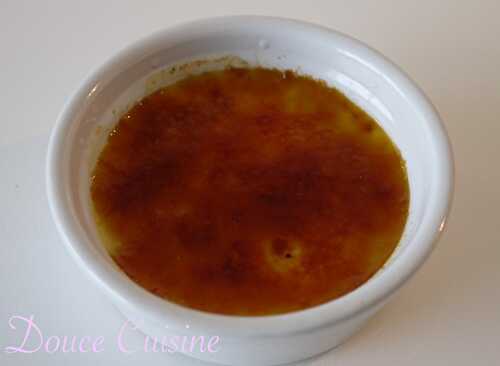 Crème Brûlée pour 4 personnes