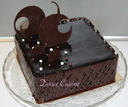 Entremet au chocolat