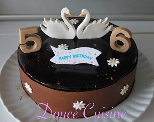 Entremet tout chocolat Douce Cuisine