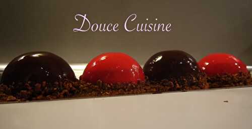 Entremets trois chocolats