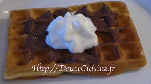 Gaufres recette de Cyril Lignac