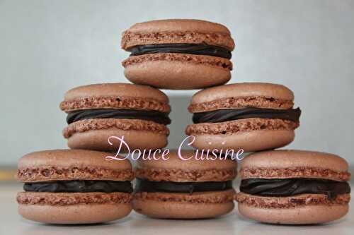 Macarons au chocolat