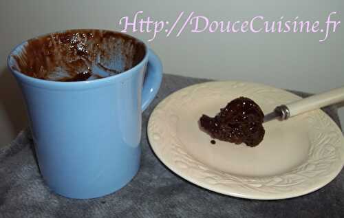 Mug Cake Au Chocolat Douce Cuisine