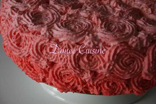 Rose Cake chocolat pistache