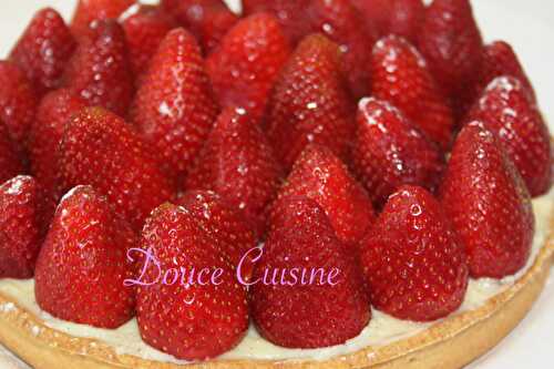 Tarte aux fraises