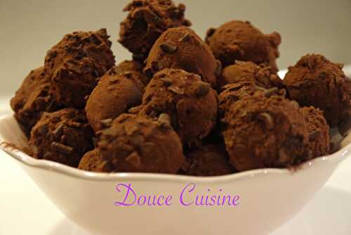 Truffes Rhum Raisins