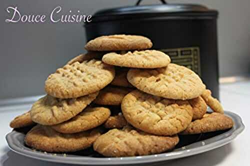 Biscuits au beurre de cacahuète