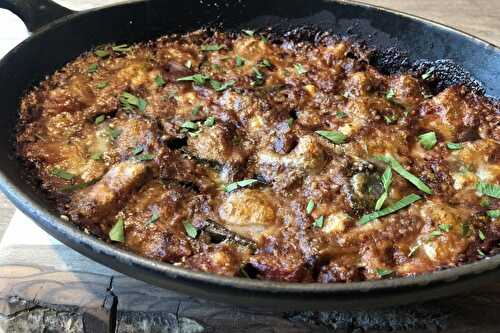 Aubergines à la parmigiana