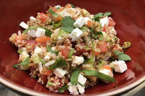 Salade de boulgour