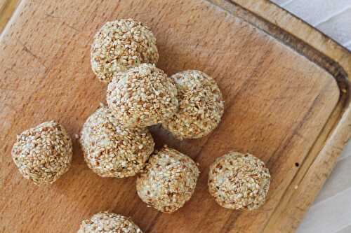 Boulettes apéritives au tofu