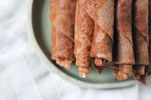 Crêpes au cacao à la manière de l’école Ferrandi