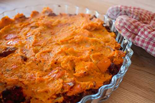 Gratin potimarron et patate douce