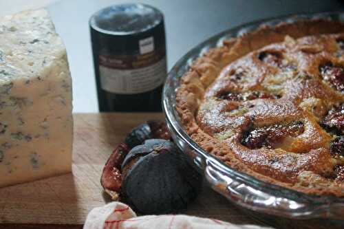 Tarte aux figues sucré-salé