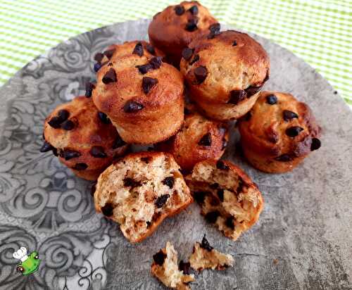 Bananabread au beurre de cacahuètes et pépites de chocolat