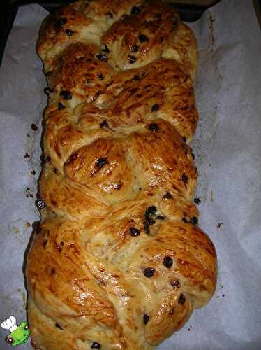 Brioche legère aux pépites de chocolat