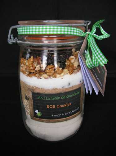 Cadeau gourmand : Kit SOS cookies