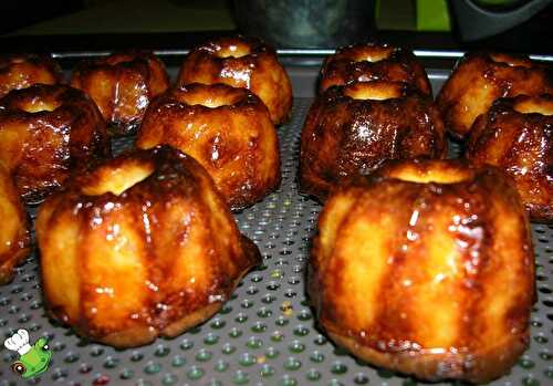 Cannelés au cantal et chorizo