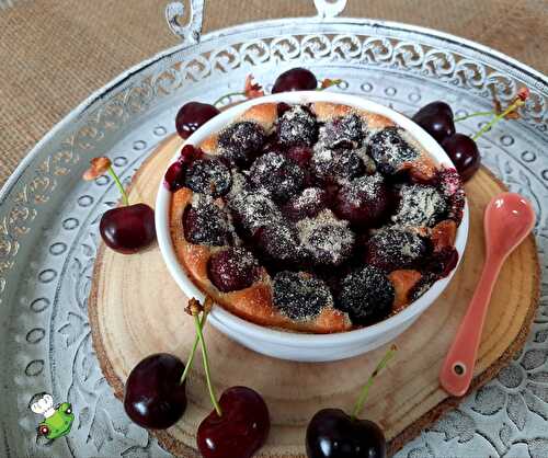 Clafoutis aux cerises au lait d'amande