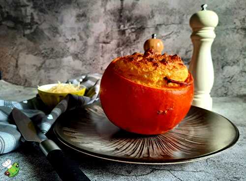 Potimarron soufflé au comté