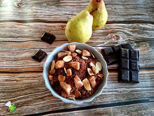 Taboulé Poires Chocolat