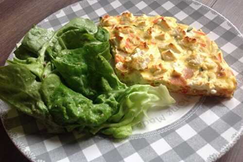 Frittata de légumes et fêta - 7 pp ou 8 SP 