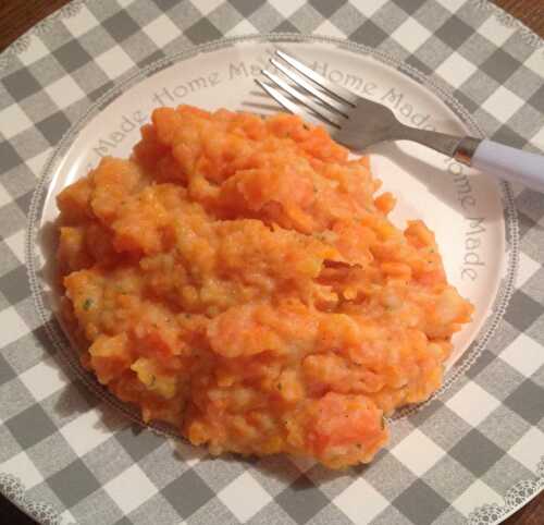 Purée de carottes et pommes de terre - 3 pp (3 SP)