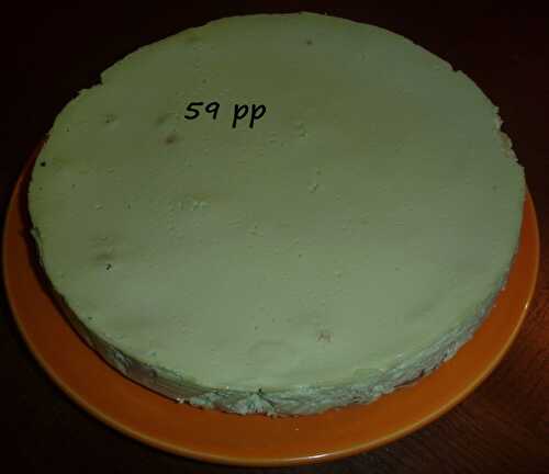 Cheesecake allégé - 3 pp ou 4 SP 