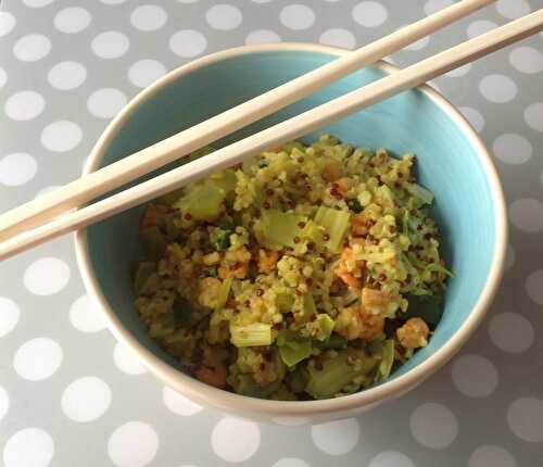 Quinoa et crevettes au curry - 7 pp (6 SP)