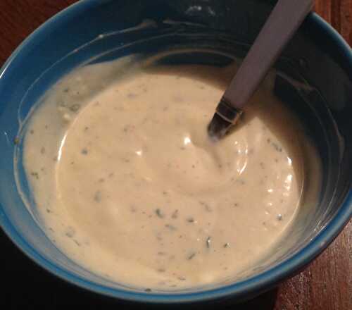 Sauce légère au fromage blanc - 1 pp