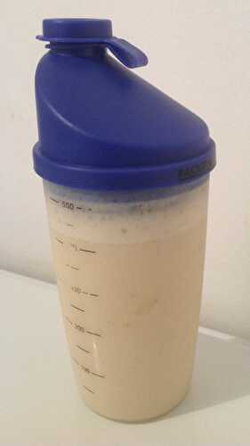 Shaker vinaigrette au lait ww 