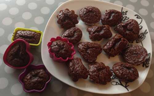 Mini fondants au chocolat - 2 pp les 3 (3 SP)