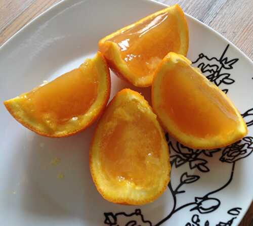 Oranges jelly - 1 pp une orange