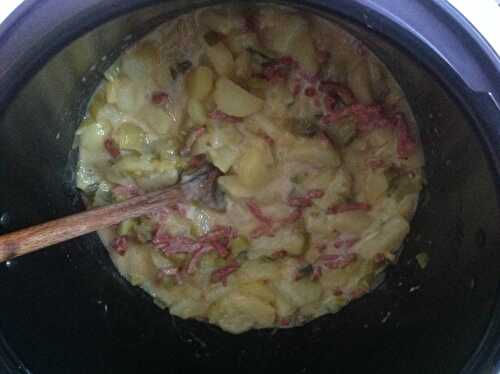 COOKEO - Tartiflette light au poireau - 6pp ou 5 SP